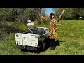 1970s Turner Ranger - a rare mini tractor made from Austin Morris and Triumph parts!