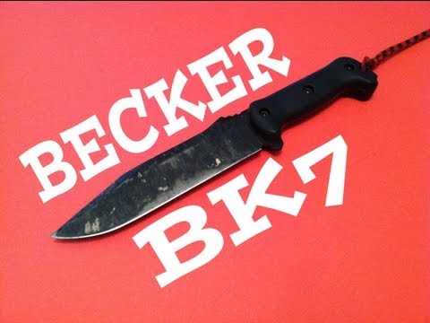 Ka-Bar Becker BK7 Field Test & Knife Review