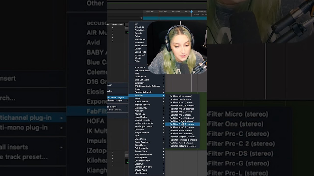 here's how to make your favorite plugins appear at the top of your inserts menu in #protools @avid