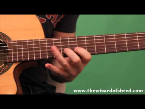 Neo Classical Sweep Lesson - Metal Guitar Techniques