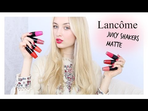 LANCÔME MATTE SHAKERS // First Impression & Swatches!