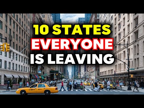 Top 10 States Everyone Is Leaving In America In 2024 – Find Out Why!