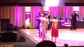 Hernán Darío Hernández y Marce Ospina.World Tango Competición .Buenos Aires Argentina