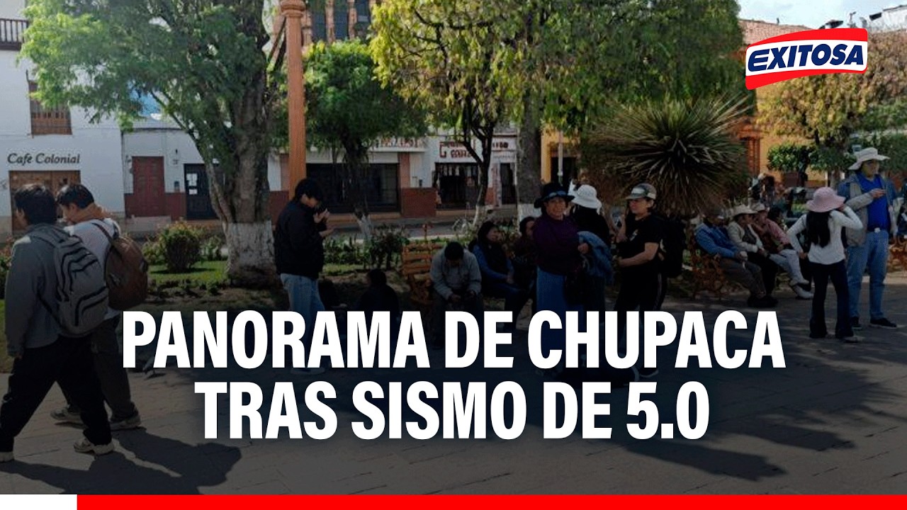 🔴🔵 Sismo en Junín: Réplicas, evaluación de daños y nivel de preparación ante una emergencia mayor