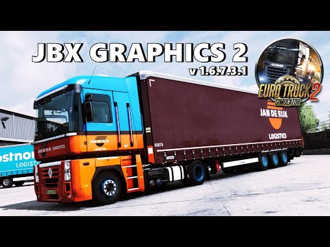 🚛 Renault Magnum 440 DXi Euro5 JAN DE RIJK Logistics - Promods 2.50 Zwolle to Bremerhaven.