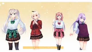 🎧💫女子4人で『ガールズトーク/れるりり』歌ってみた🧀💗【Vtuber IRIAM】