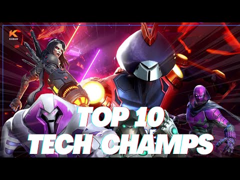 Top 10 Tech Champions in MCOC 2025