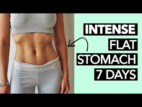 1 Week Flat Stomach Workout (Intense!)