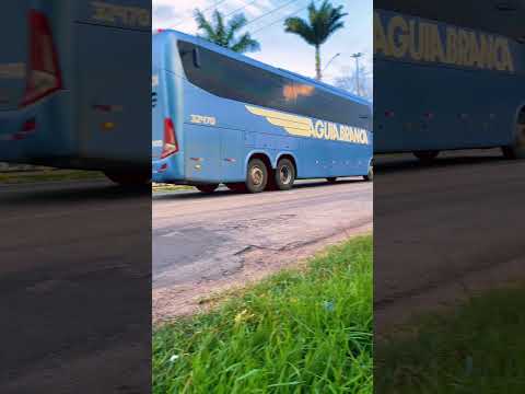 Ônibus da águia Branca em Campos dos Goytacazes BR 101 sentido Espírito Santo