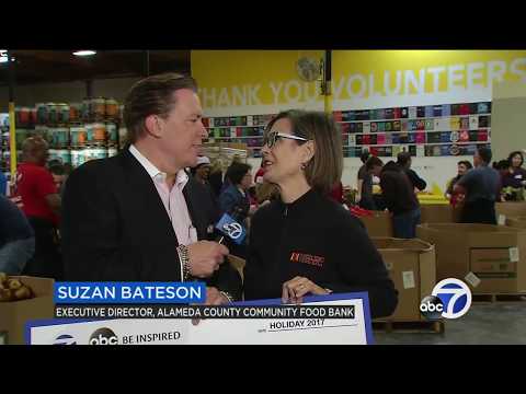 ABC7, Disney give $15,000 to Alameda Co. Community Food Bank