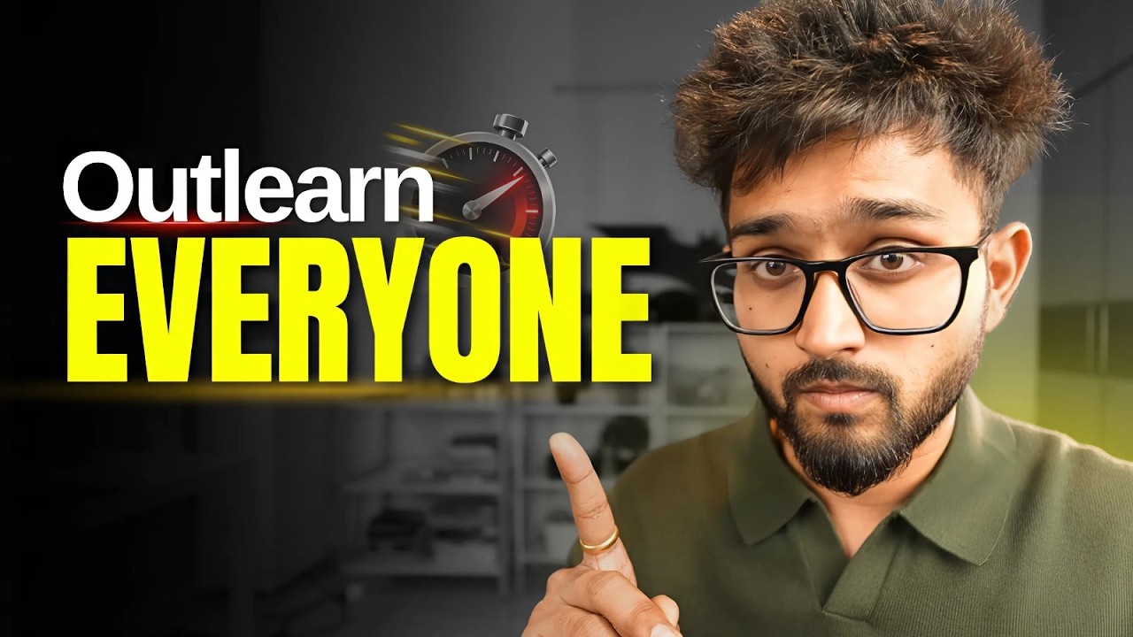How to Learn So Fast People Think You're Naturally Gifted 🔥