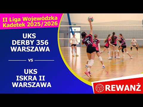 UKS DERBY 356 WARSZAWA - UKS ISKRA II WARSZAWA - REWANŻ #volleyball