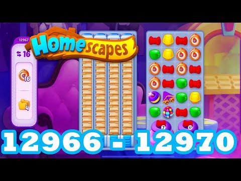 Homescapes Level 12966 - 12970 HD 3 - match puzzle Gameplay | android | IOS | 12967 | 12968 | 12969
