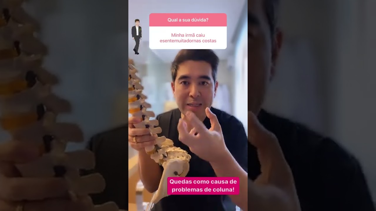 DOR nas costas após QUEDA!