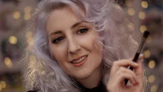 ASMR You're Okay ❤️ Face Brushing and Positive Affirmations for Sleep (soft spoken)