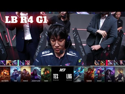 TES vs LNG - Game 1 | Round 4 LPL Summer 2023 Playoffs | Top Esports vs LNG Gaming G1 full