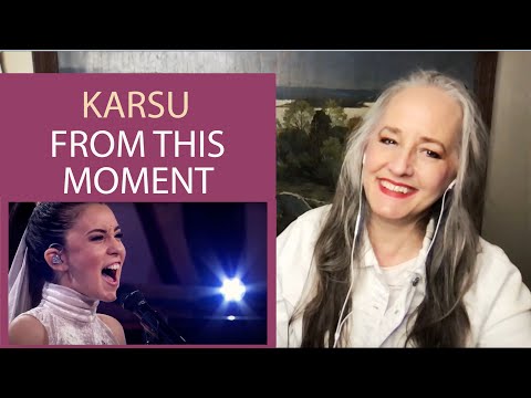 Voice Teacher Reaction to Karsu - From This Moment | Beste Zangers 2021