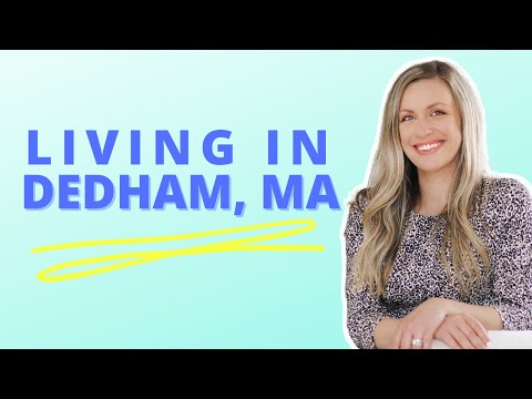 DEDHAM, MA - 🏠🏘🏡 LIVING IN THE BOSTON SUBURBS!!