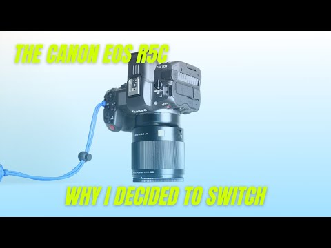 I'm switching to the Canon R5c here's why! (Unboxing and a few photos)