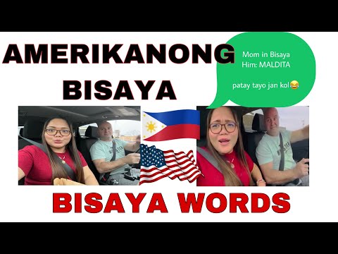 AMERIKANONG BISAYA | BISAYAN LESSONS | FILIPINA-AMERICAN COUPLE @ShellaShengDExplorer