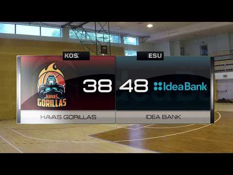 Havas Gorillas vs Idea Bank - VIII kolejka - Warszawa - Koszykarska Liga Biznesu