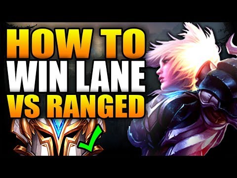 How to WIN Lane VS Ranged (BEST WAY!) - SEASON 10 RIVEN TOP GAMEPLAY! - League of Legends