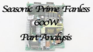 SeaSonic Prime 600 Titanium Fanless 600W (SSR-600TL) - відео 3