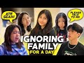 Ignoring My Family For a Day ( success ang galing ko haha ) | Chelseah Hilary