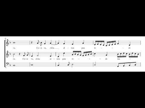 MARCO DA GAGLIANO: Cantai un tempo e se fu dolce il canto PDF SCORE