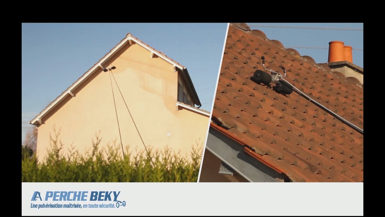 Du sol on traite les toitures et ravalements - Perche BEKY - Traitement toiture et ravalement