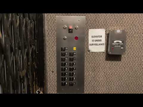 ANTIQUE 1926 Westinghouse Service Elevator @ Park Edgewater Condos - Chicago, IL.