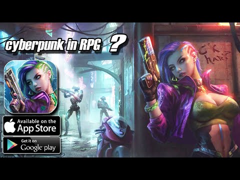 BATTLE NIGHT: CYBER SQUAD-ldle (CYBERPUNK MOBILE IN RPG) GAMEPLAY - ANDROID / IOS - YouTube