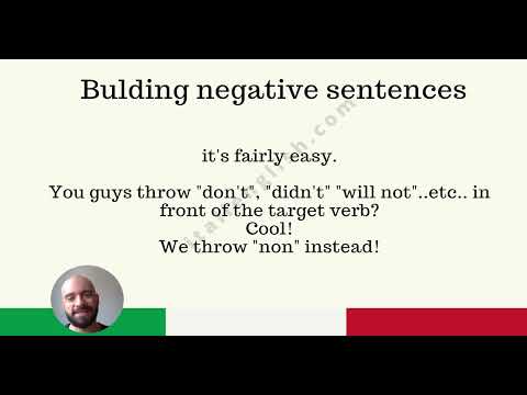 How to Build Negative Sentences in Italian: Easy Guide with Examples