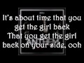 Get The Girl Back - Hanson - Lyrics