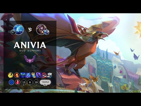 Anivia Support vs Blitzcrank - EUW Master Patch 12.7