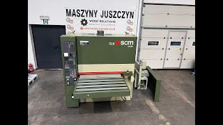 Širokopásová bruska Szlifierka szerokotaśmowa SCM Sandya CLK + Vacum | Obrázek 4 - Machineryline