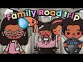 FAMILY ROAD TRIP 🚙 || Toca boca life world FAMILY ROLEPLAY *with voice* 🎙️