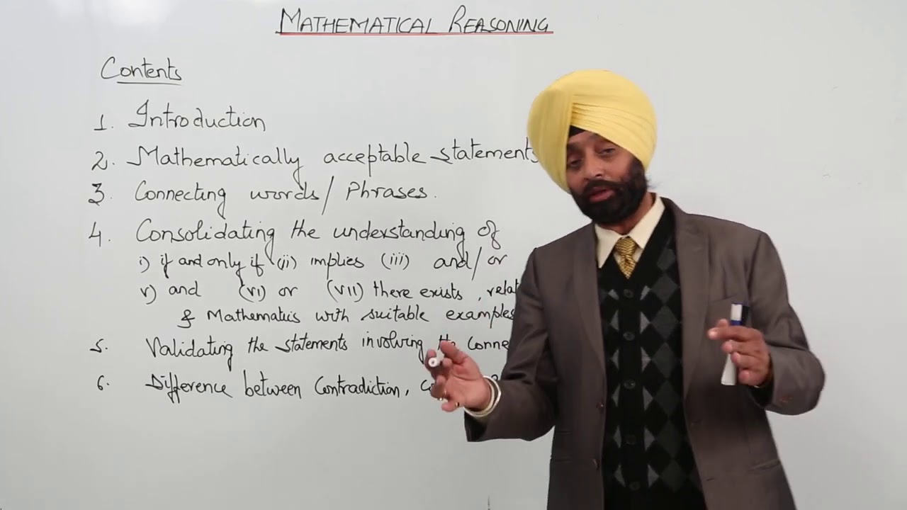 Best Free Topic l ICSE l CLASS 11 l MATH l MATHEMATICAL REASONING l L1