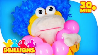 Clap, Clap, Cha Cha Cha! With Puppet | Mega Compilation | D Billions Kids Songs