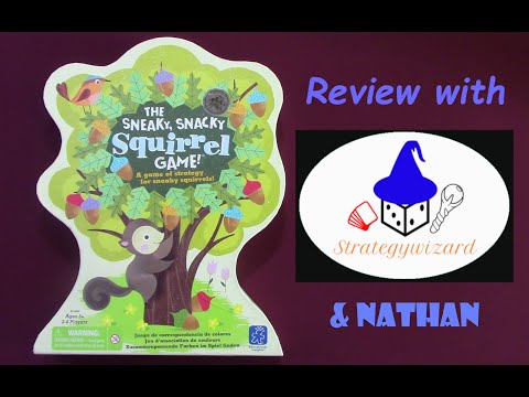 Sneaky Snacky Squirrel Game Review with Strategywizard & Nathan