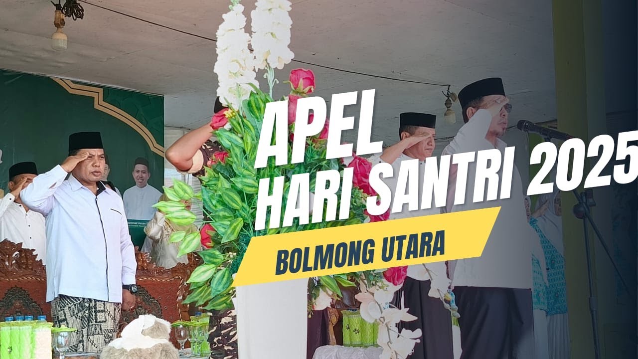 Peringatan Hari Santri 2025 Tingkat Kabupaten Bolmong Utara