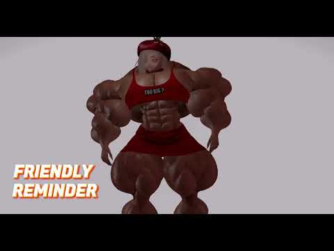 Fruity Goodness- Anime Muscle Girl