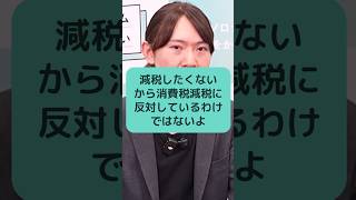 減税したくないから消費税減税に反対しているわけではないよ #チームみらい