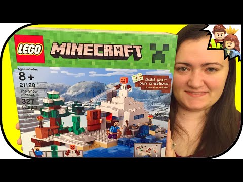 LEGO Minecraft The Snow Hideout 21120 Review - BrickQueen