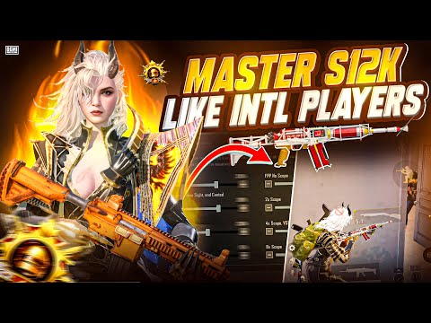 MASTER S12K SHOTGUN LIKE INTERNATIONAL PLAYERS 🚀 WORLD NO.1 BEST SHOTGUN SENSITIVITY SETTING!