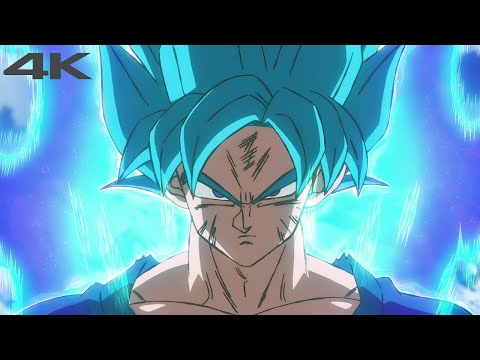 4K Goku SSJ Blue Transformation - Dragon Ball Super: Broly | 5.1 Audio