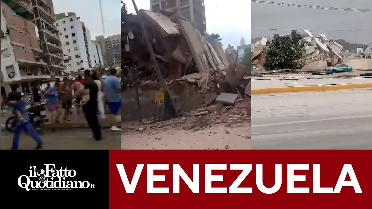 Terremoto in Venezuela: le scosse e la devastazione
