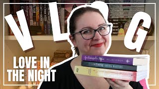 love in the night readathon . reading vlog