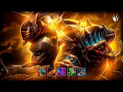 PEGAMOS UM TIME FULL AD VS RAMMUS KKKKK