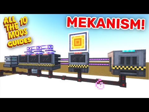 A Beginner’s Guide To MEKANISM in All The Mods 10!